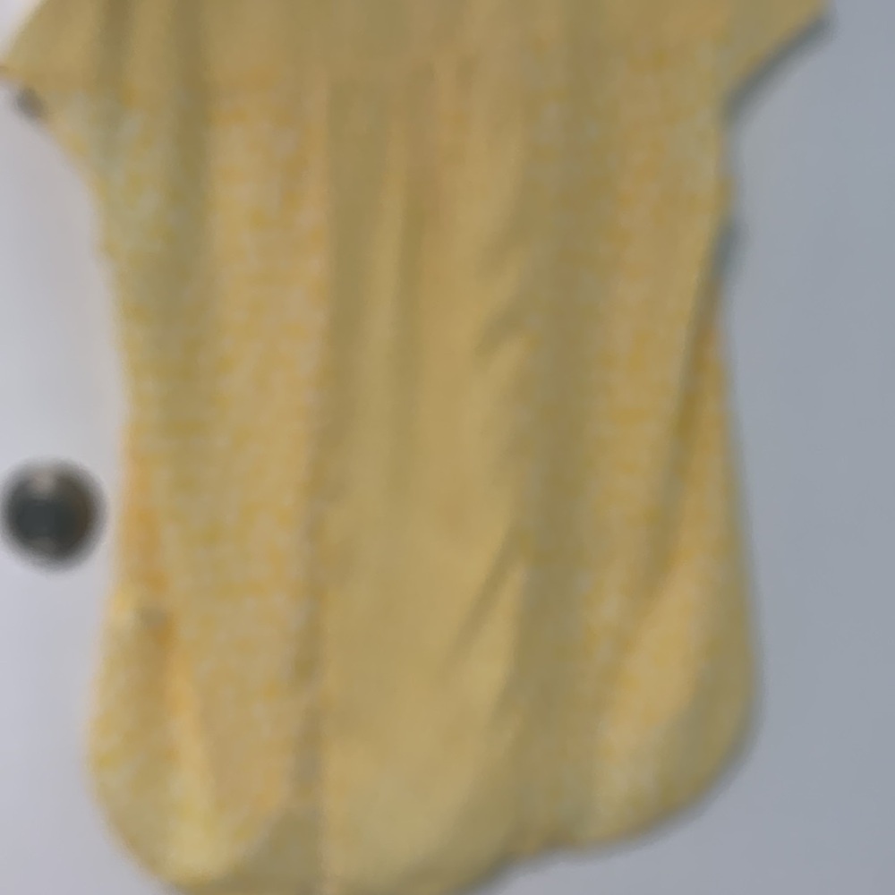 Talbots Large Cute Yellow Lightweight Covered But… - image 5